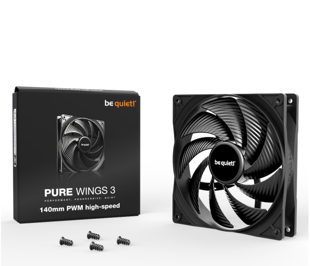 BE QUIET! Pure Wings 3 140 mm PWM high-speed BL109 - 1215448 - zdjęcie 3